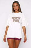 11th Street Shes So Lucky Oversized Tee Leopard Splice