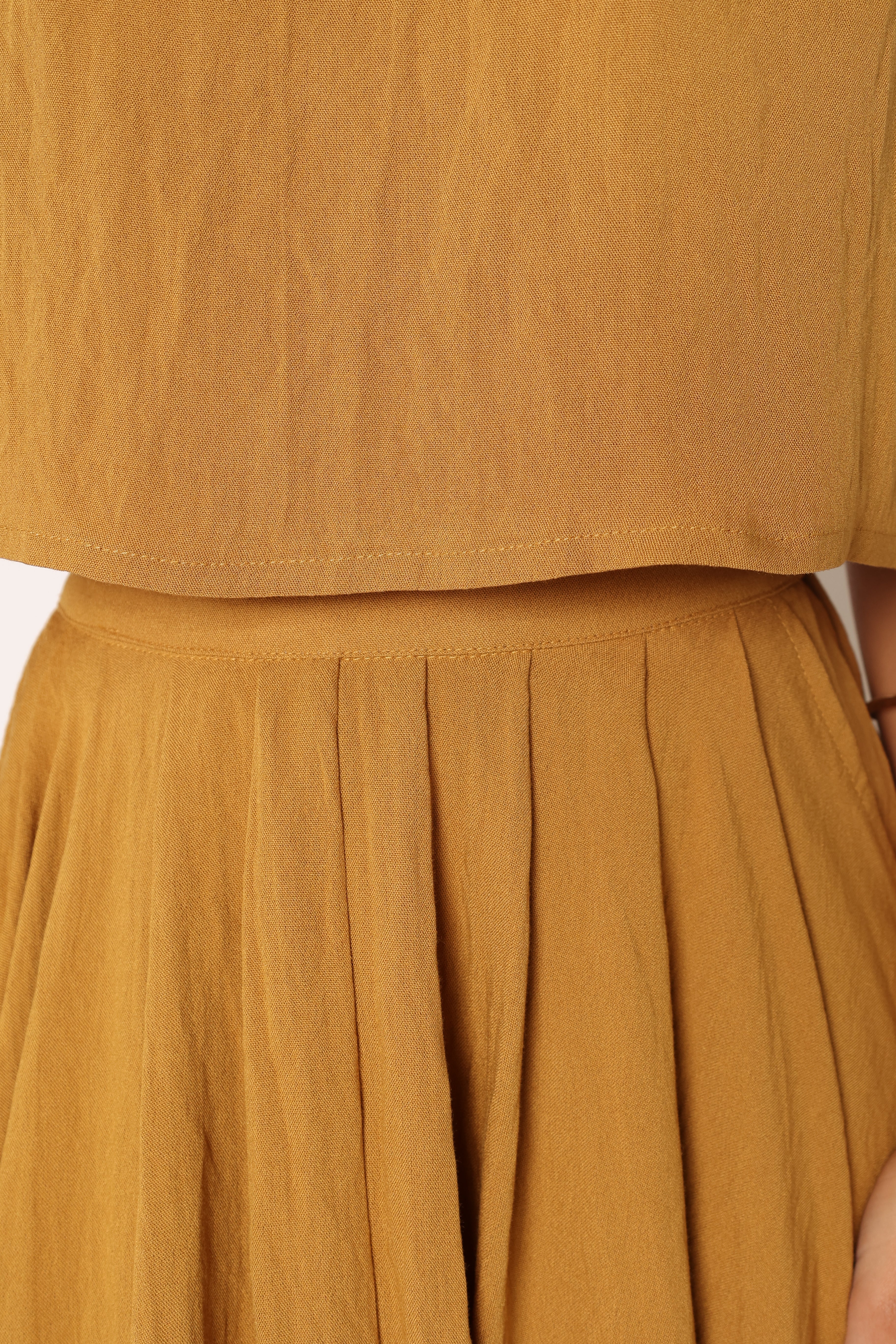 Bessie Two Piece Set Mustard