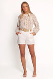Annie Long Sleeve Top Pink Floral