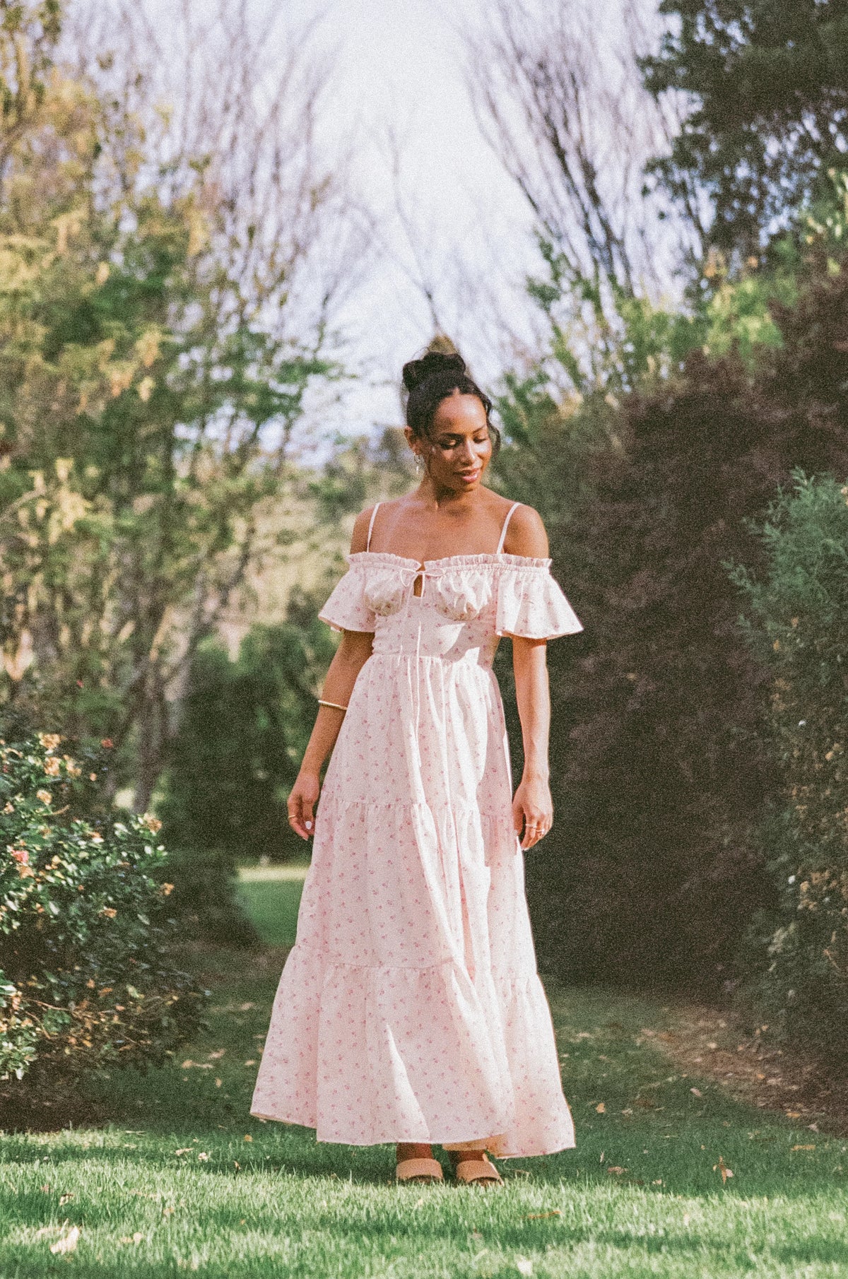 Lachay Maxi Dress Pink Floral