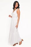 Kayden Maxi Dress White