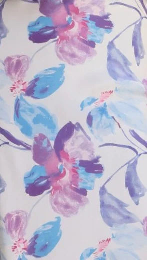 Marlie Maxi Dress Blue Floral