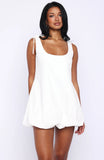 Sand In My Hair Mini Dress White