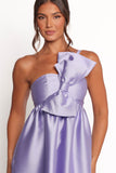 Betina Bow Front Maxi Dress Lilac