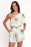 Sally Romper Green Floral