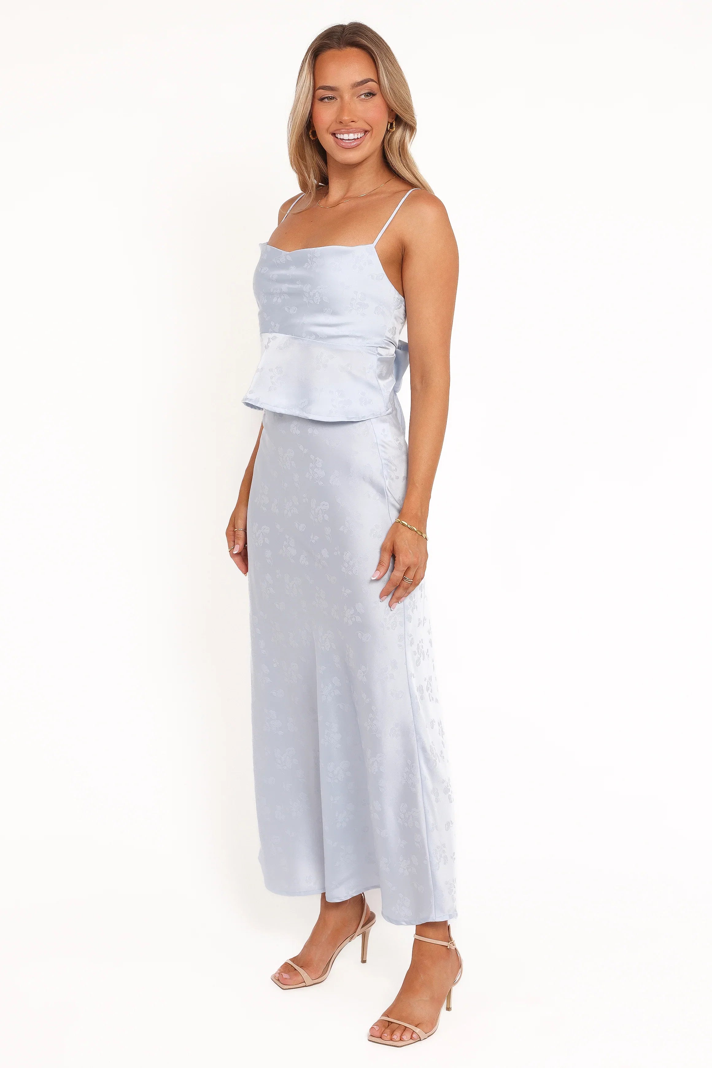 Belle Two Piece Set Pale Blue