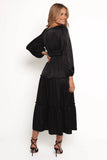 Rowen Long Sleeve Maxi Dress Black
