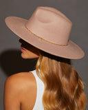 Skinny Hat 14k Plated Chain