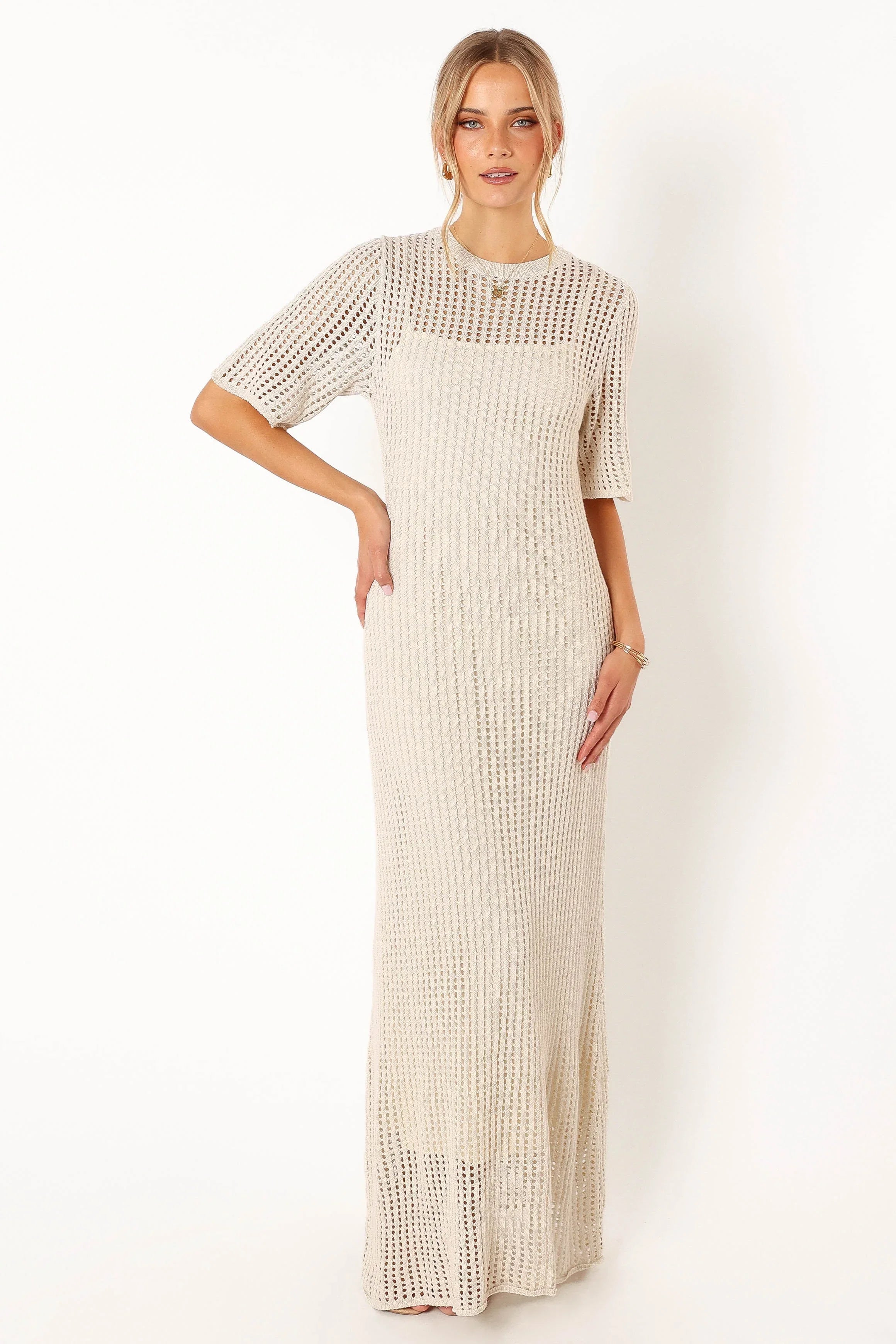 Hollie Maxi Dress Cream