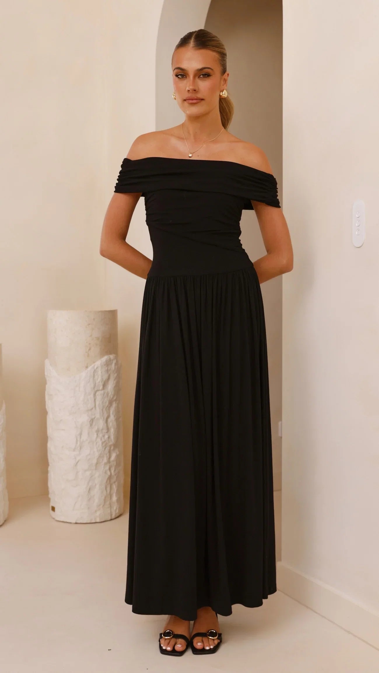 Manalla Maxi Dress Black