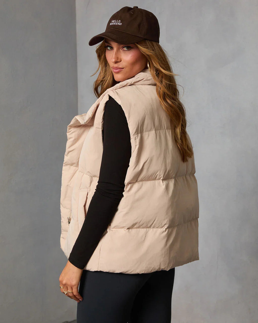 Anna Pocketed Puffer Vest