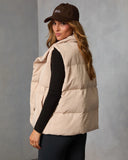 Anna Pocketed Puffer Vest