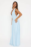 Dancing Dazzle Maxi Dress Baby Blue
