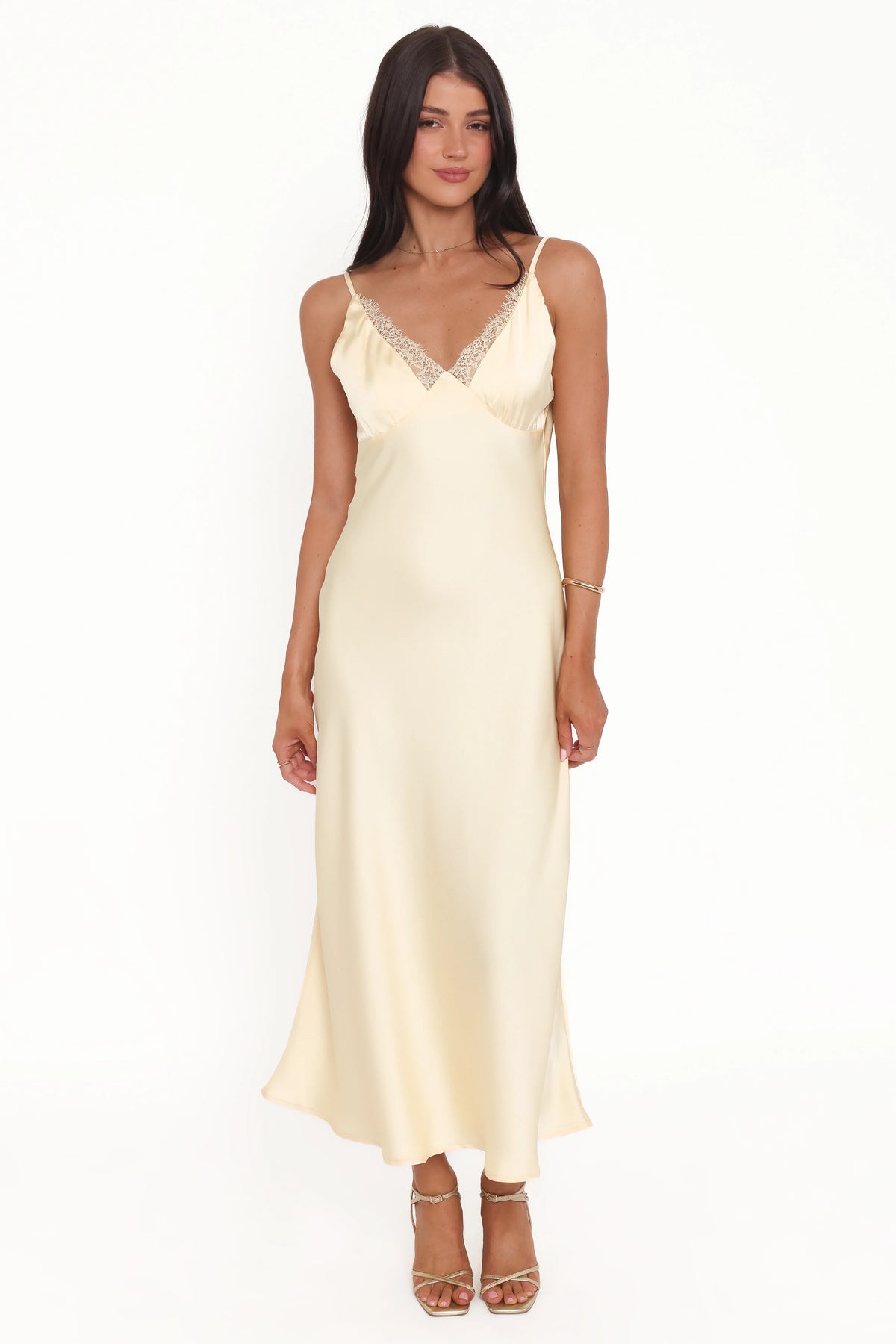 Hobi Midi Dress Butter Yellow