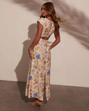 Sevie Floral Slip Maxi Dress