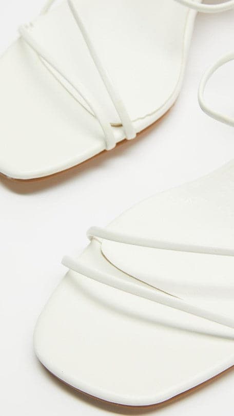 Yachi Heels White