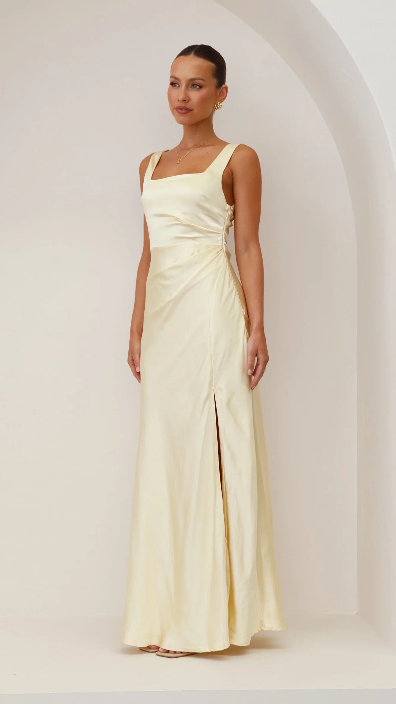 Alaria Maxi Dress Yellow