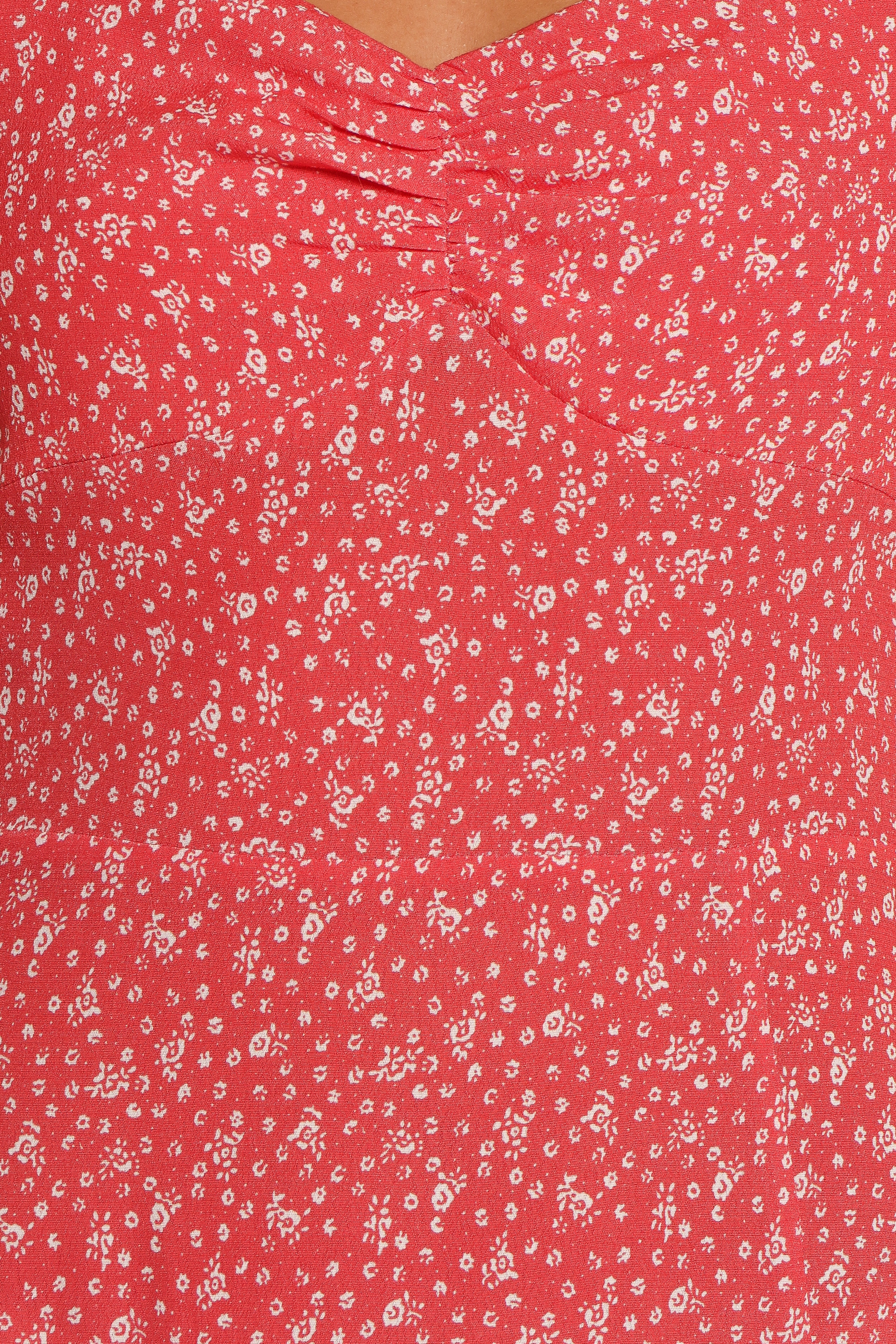 Franklin Dress Red Floral