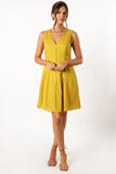 Rubes Mini Dress Mustard