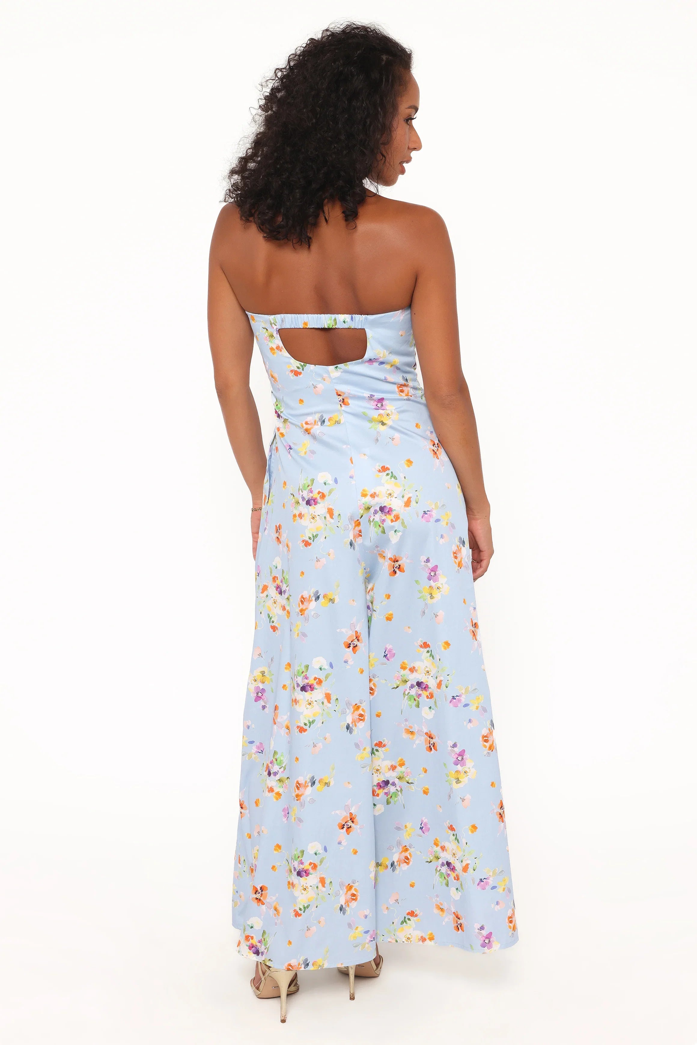 Wren Jumpsuit Cornflower Blue Floral