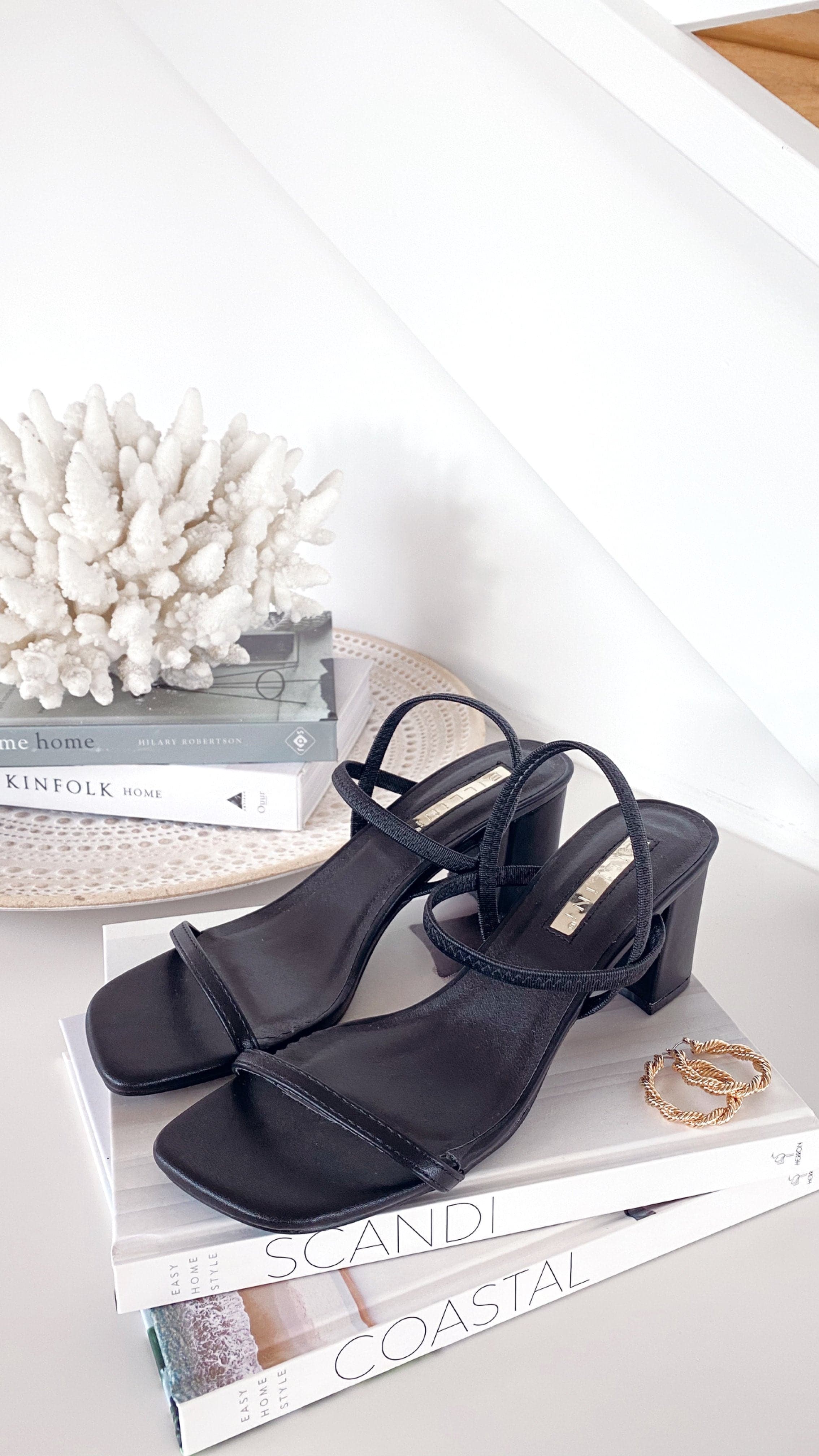 Balton Mule Heels Black