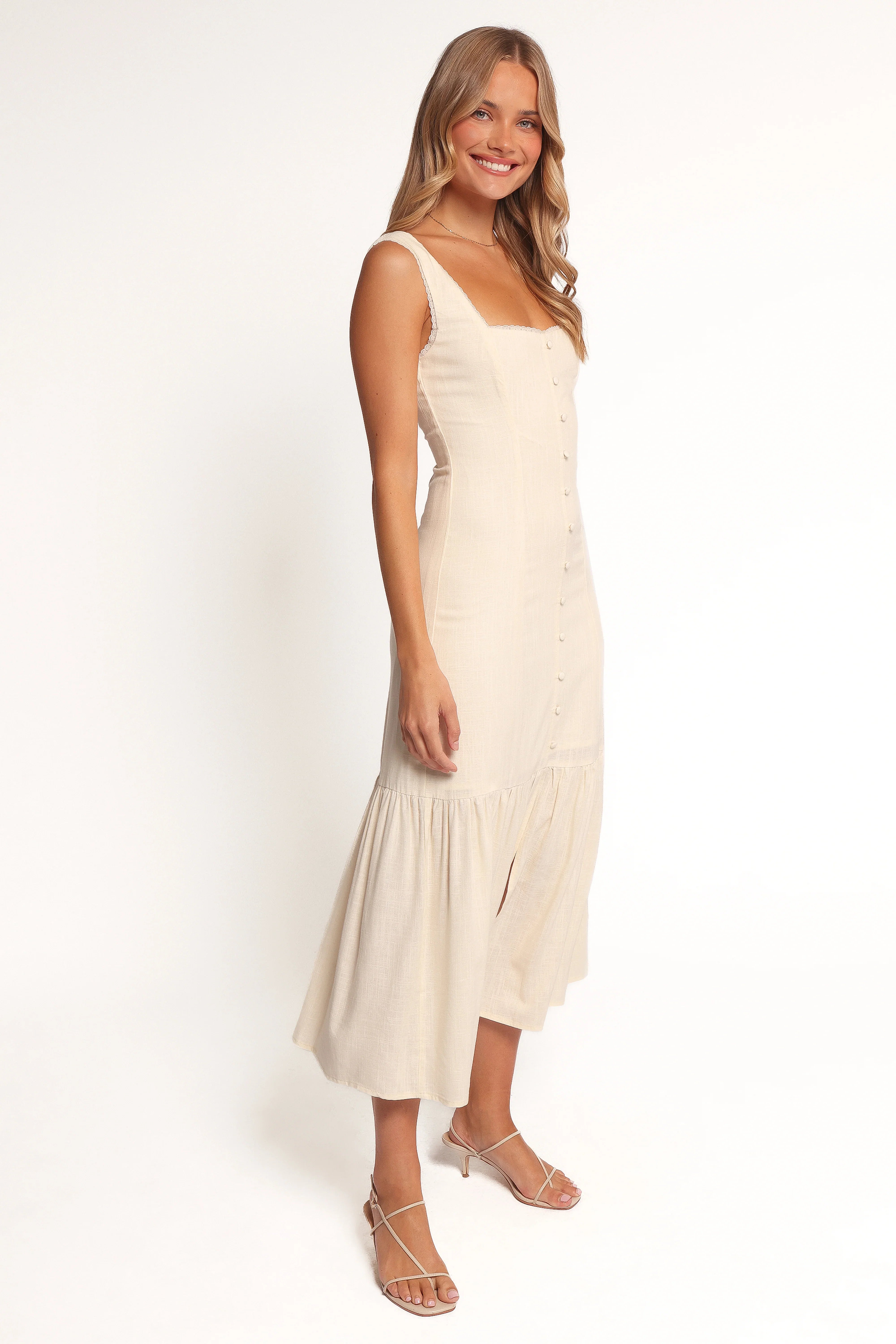 Brisa Maxi Dress Cream