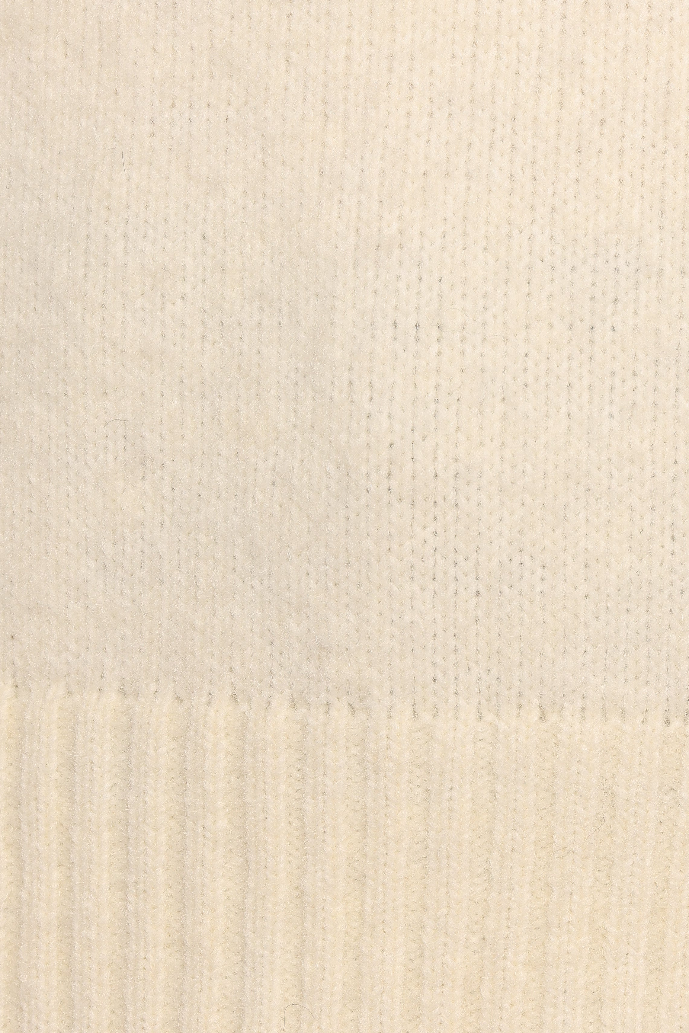 Kelso Flower Embroidery Knit Sweater Cream