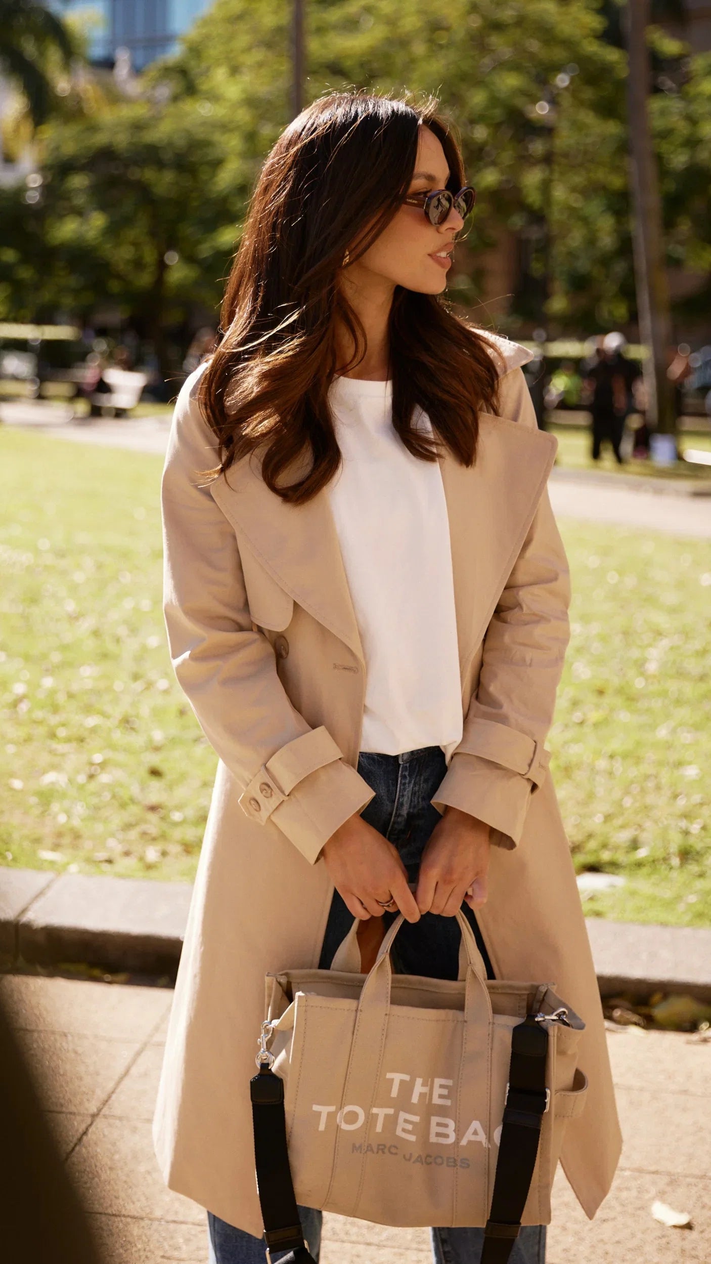 Byron Trench Coat Camel