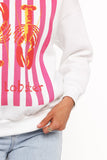 Goodwin Lobster Sweatshirt White