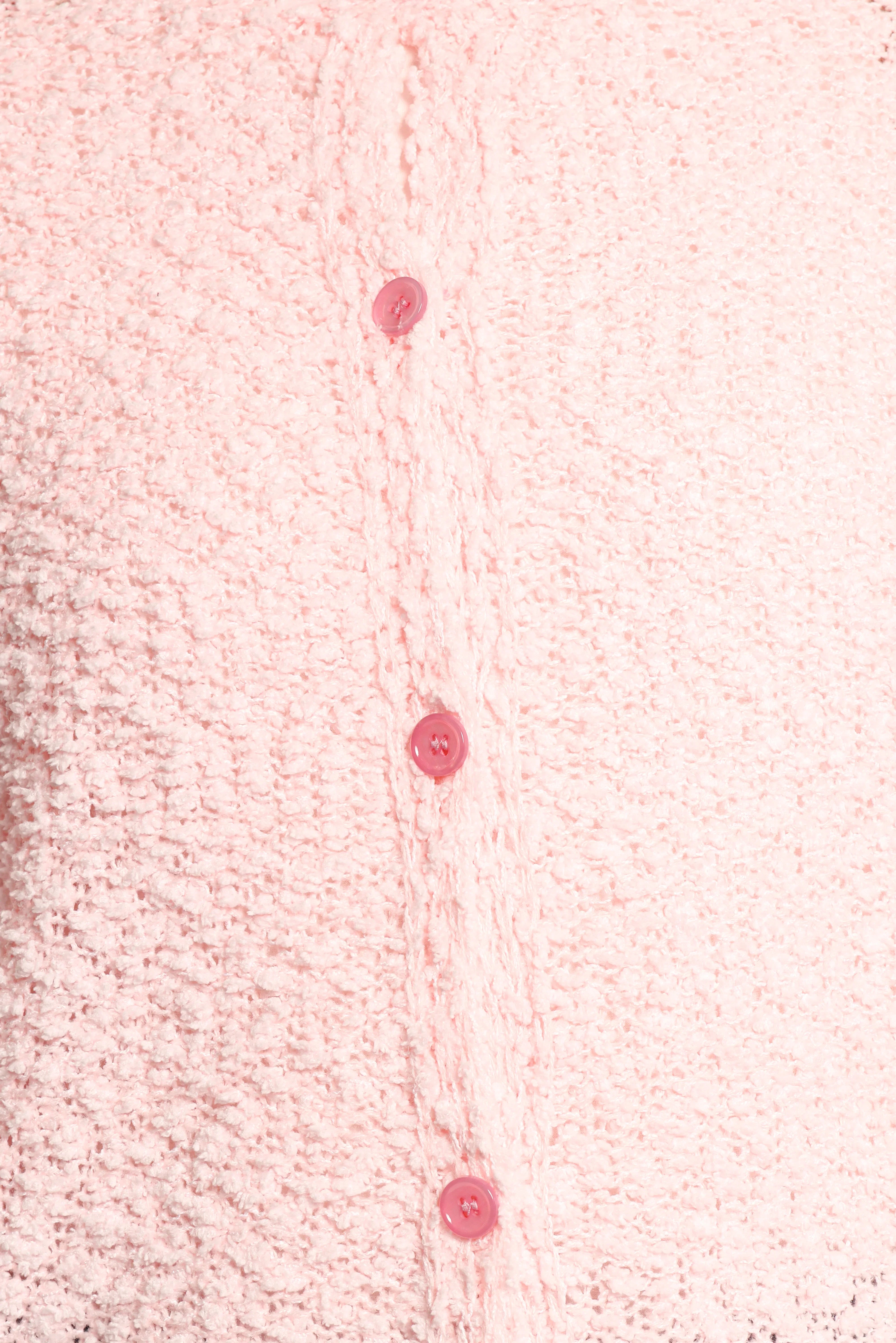 Ally Texture Cardigan Pink