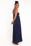 Polly Halterneck Maxi Dress Navy