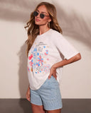 Miss Independence Graphic Cotton Short Sleeve Tee