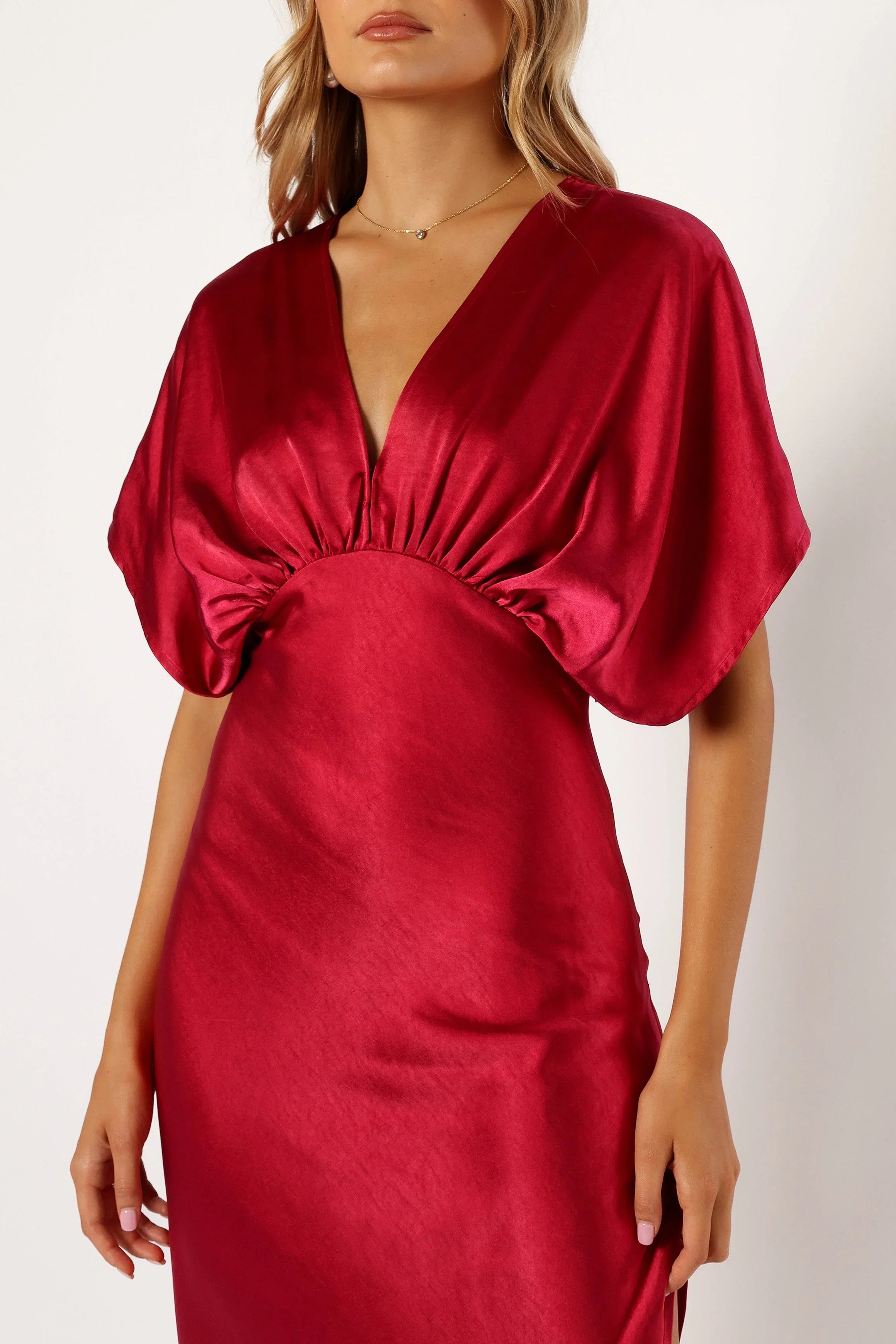 Ricki Maxi Dress Ruby Wine