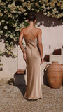 Chiara Maxi Dress Latte