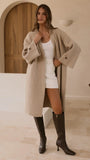 Tiana Coat Chai