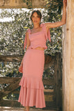 Luna Two Piece Set Mauve