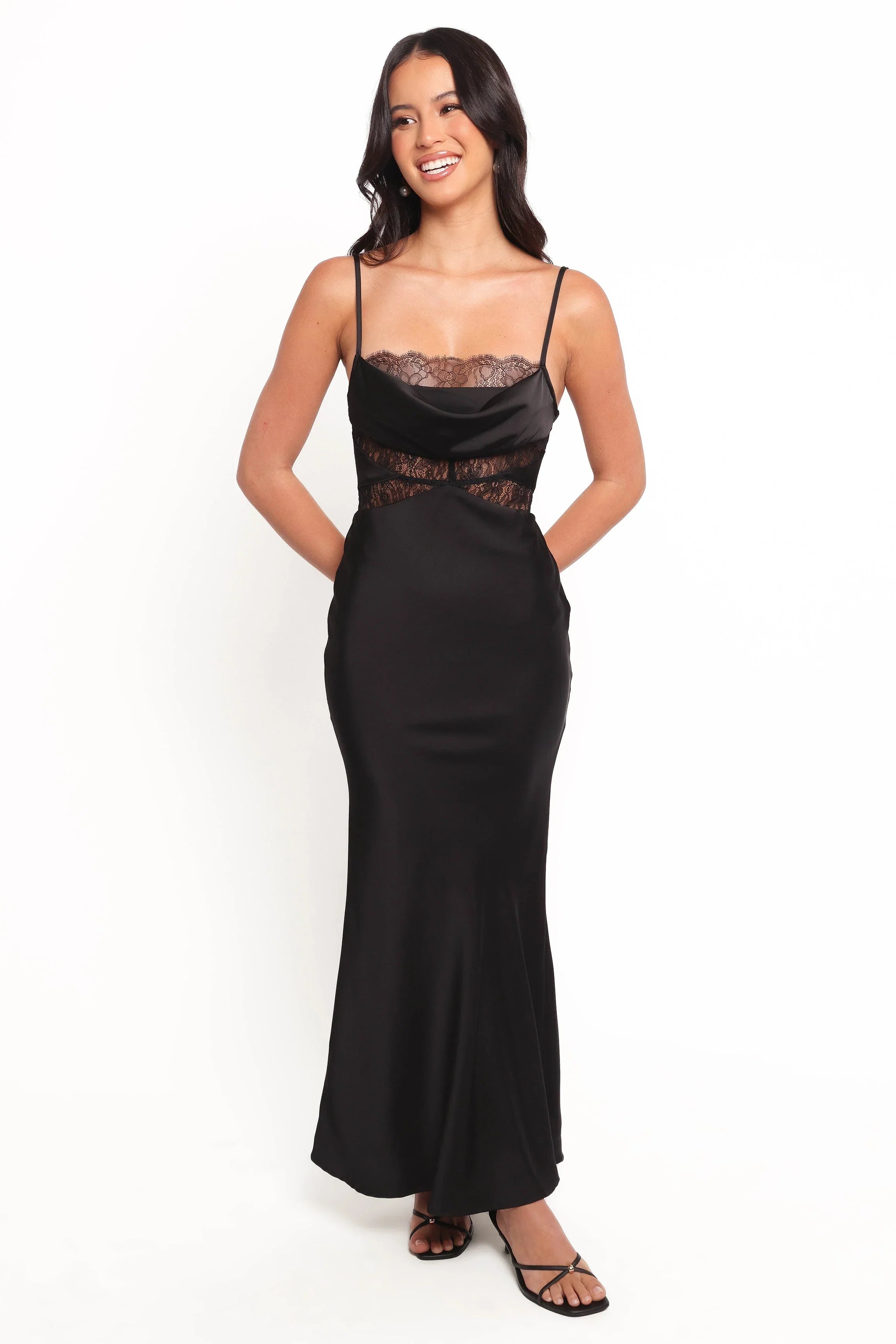 Antonia Midi Dress Black