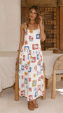 Aluna Maxi Dress Belle Print