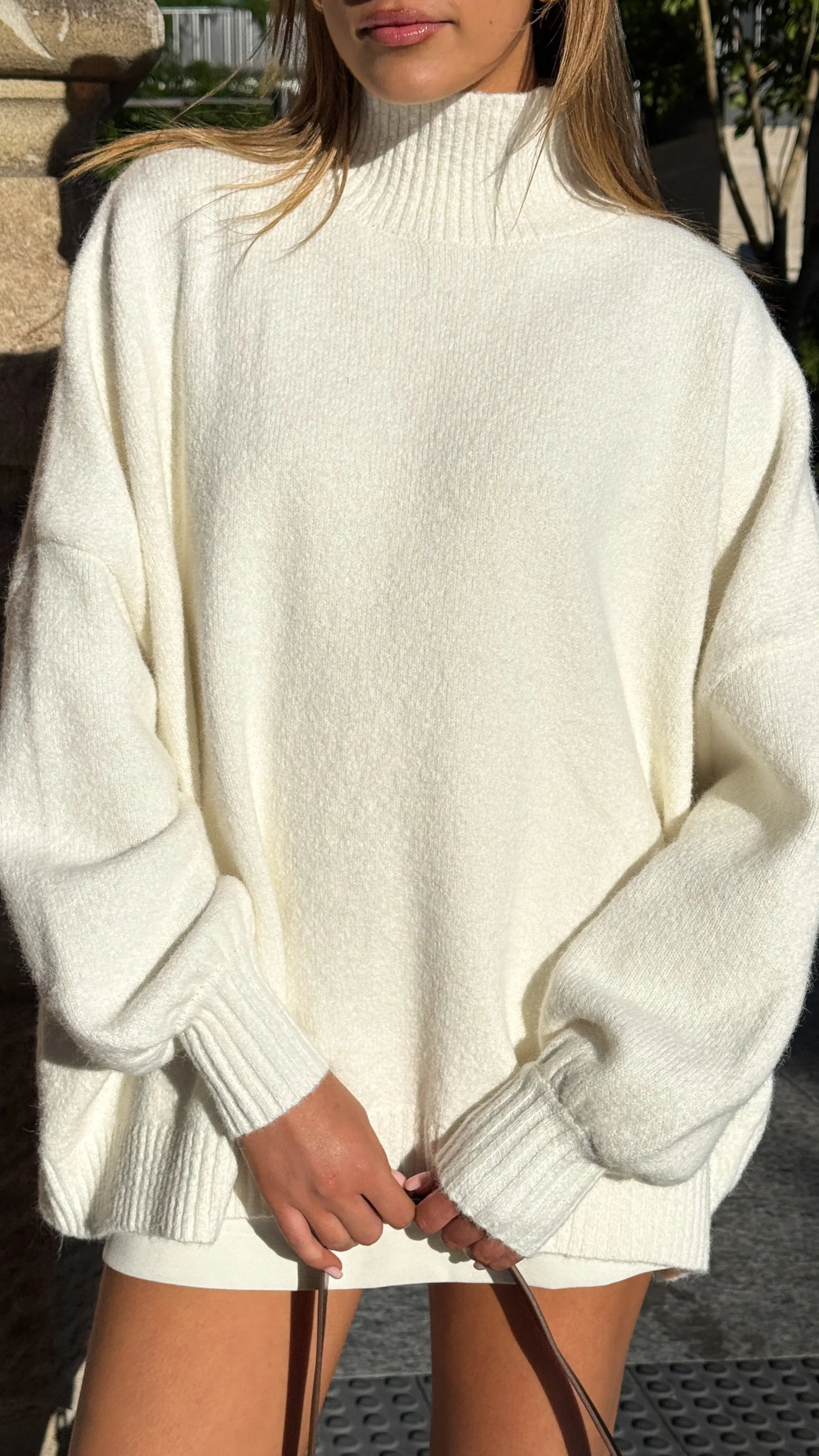 Harita Knitted Sweater White