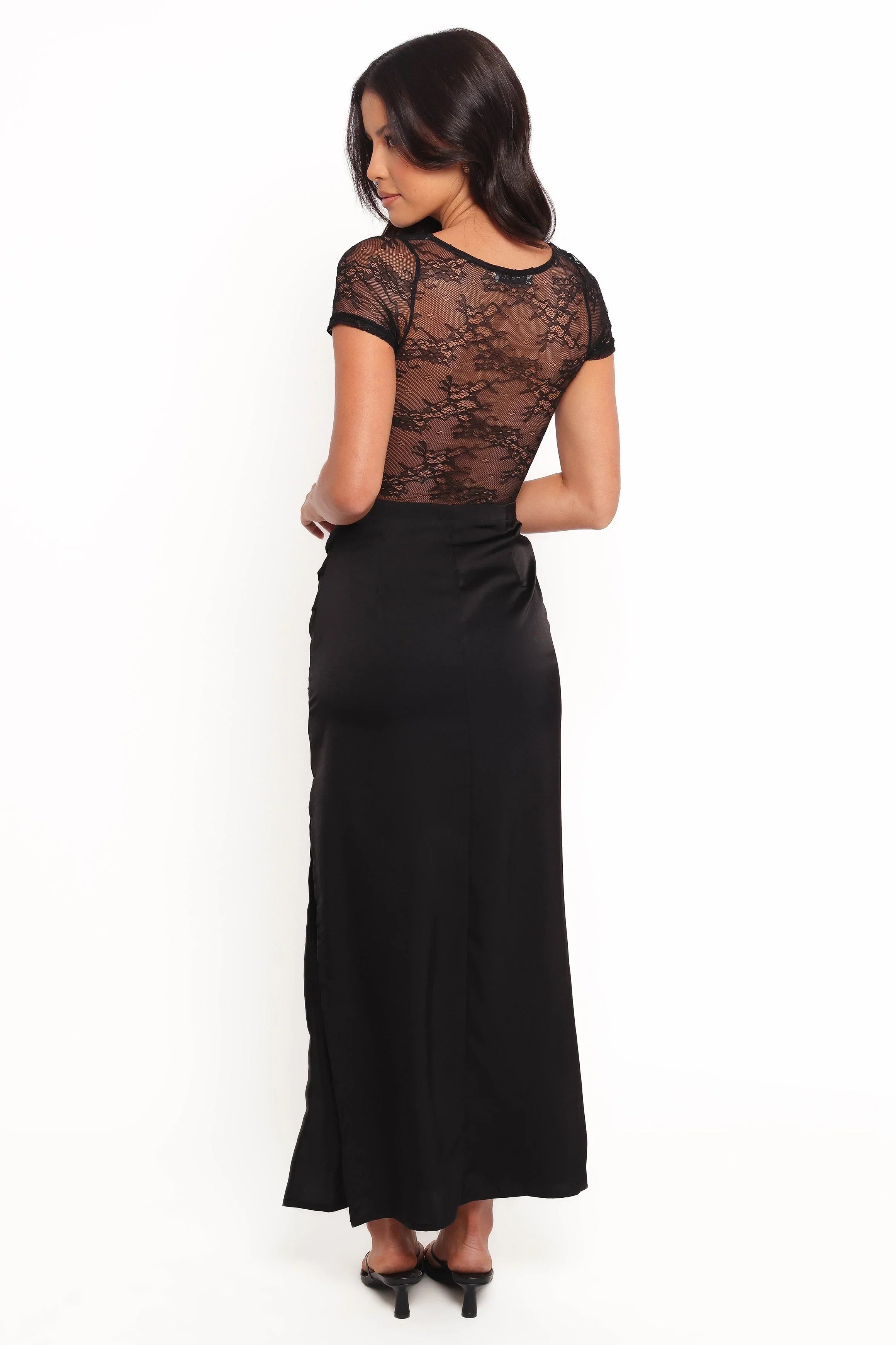 McKayla Midi Dress Black