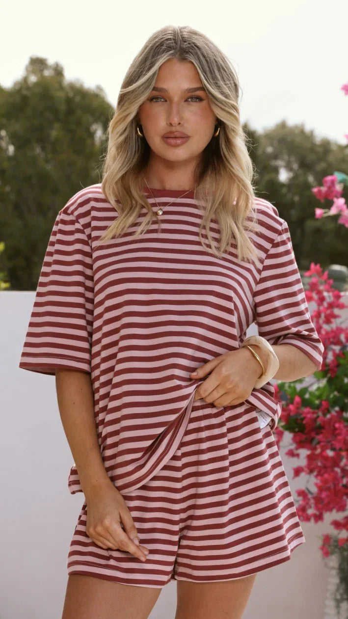 Marley Shorts Red Stripe