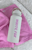 Staying Hydrated Drink Bottle Off 1L White Pink