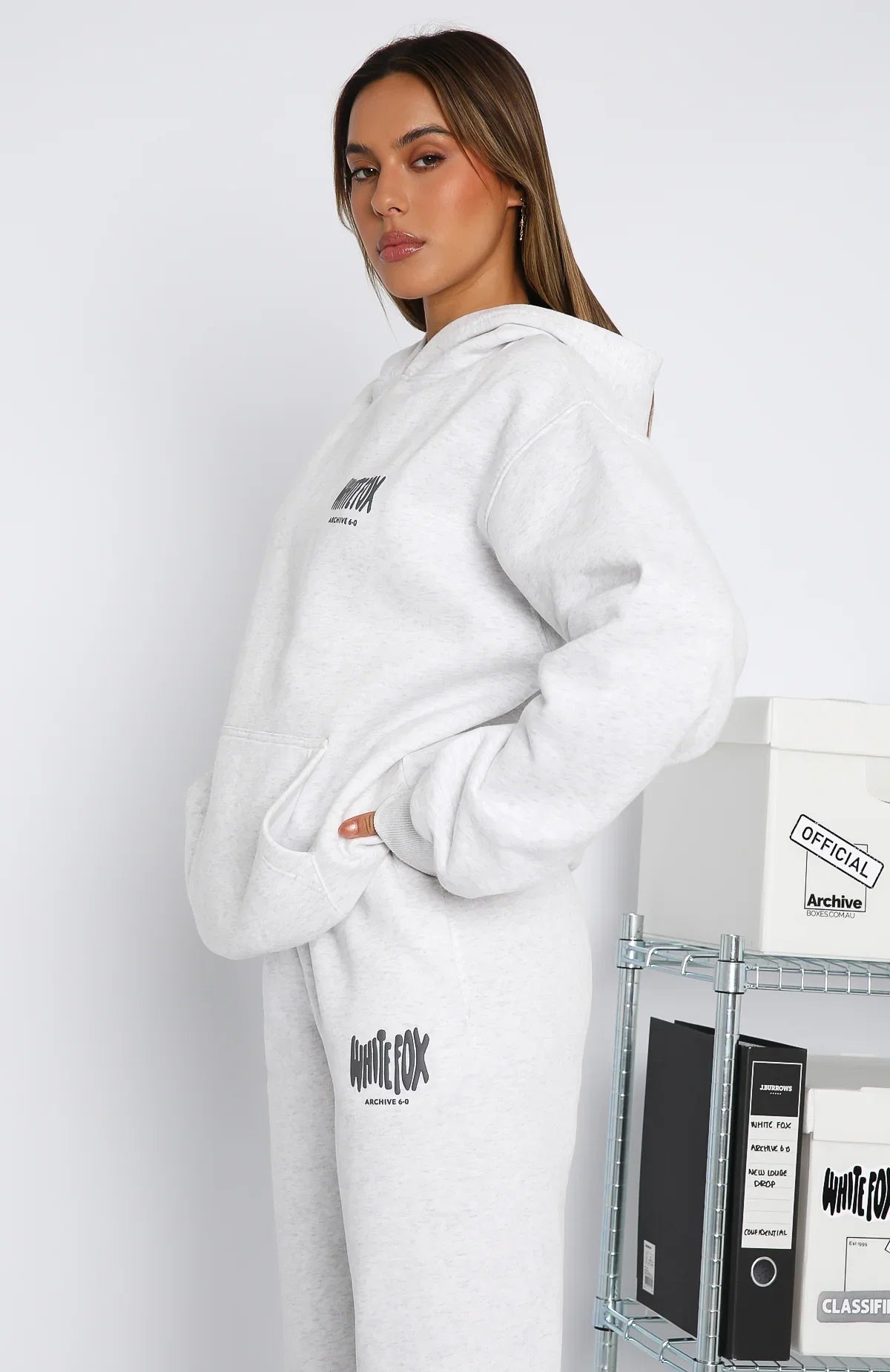 Archive 60 Oversized Hoodie Haze