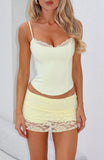 Its A Love Story Bustier Lemon