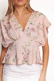 Ricki Top Blush Rose