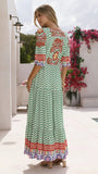Tessa Maxi Dress Ziggy Print