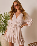 Telina Tassel Tie Mini Dress