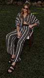 Layla Knit Wide Leg Pants Black