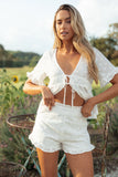 Carlen Shorts White