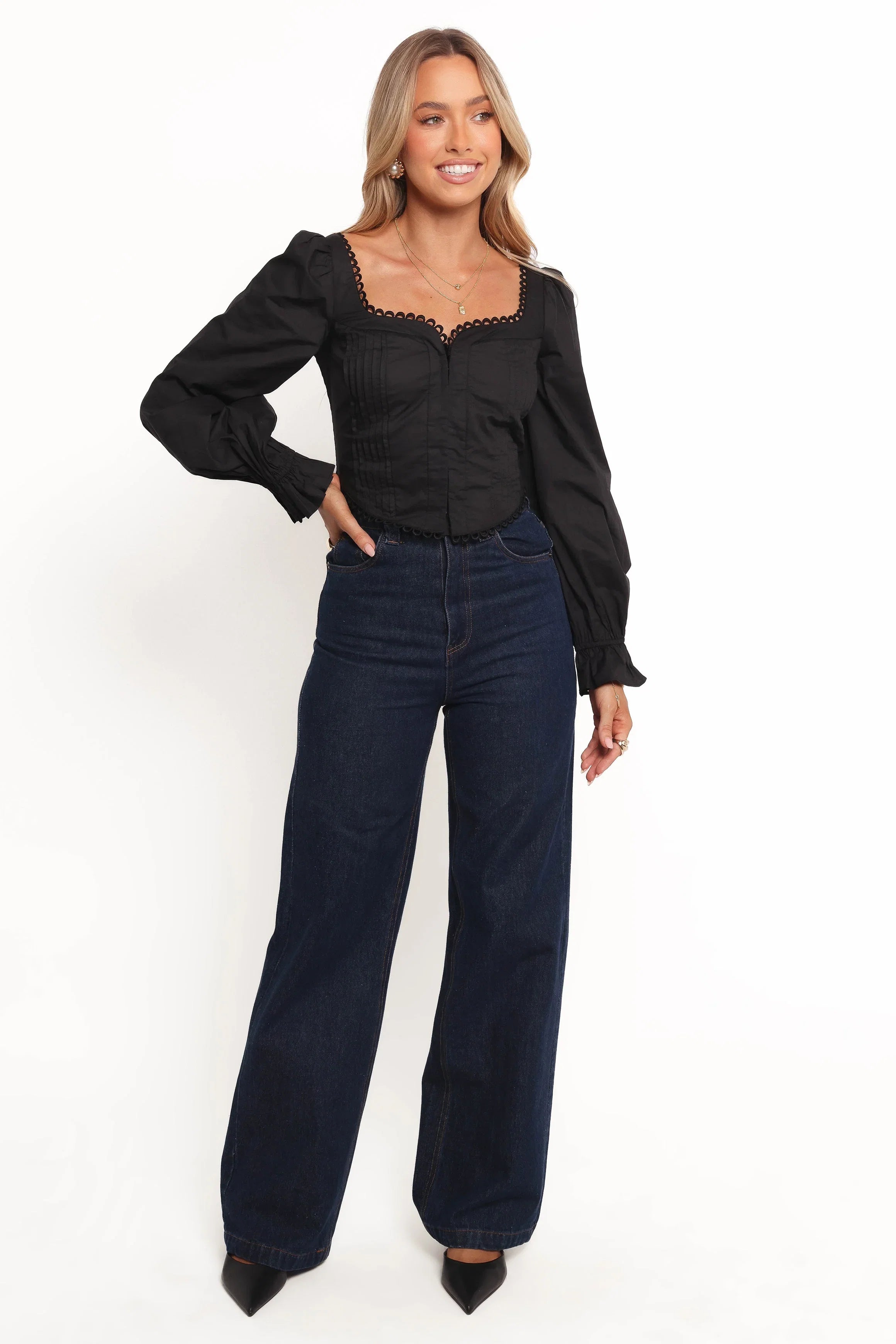 Lorelei Corset Top Black